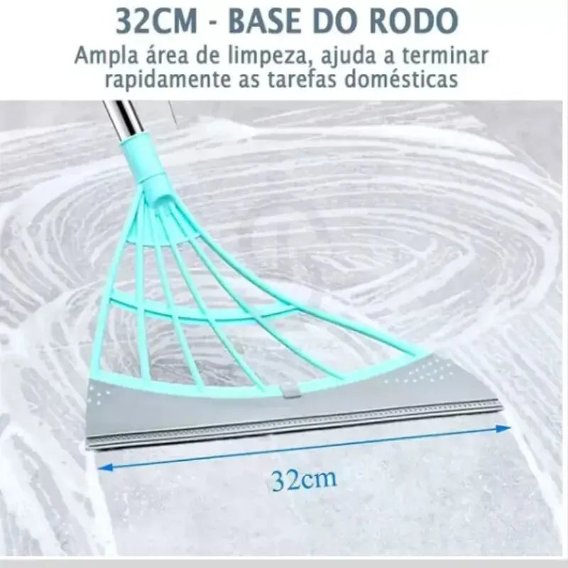 Vassoura Silicone - Ótimo para Limpeza de Paredes e Piso - Envio Rápido Brasil